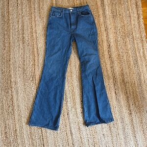 Reformation Macgraw Striped Jeans Size 29